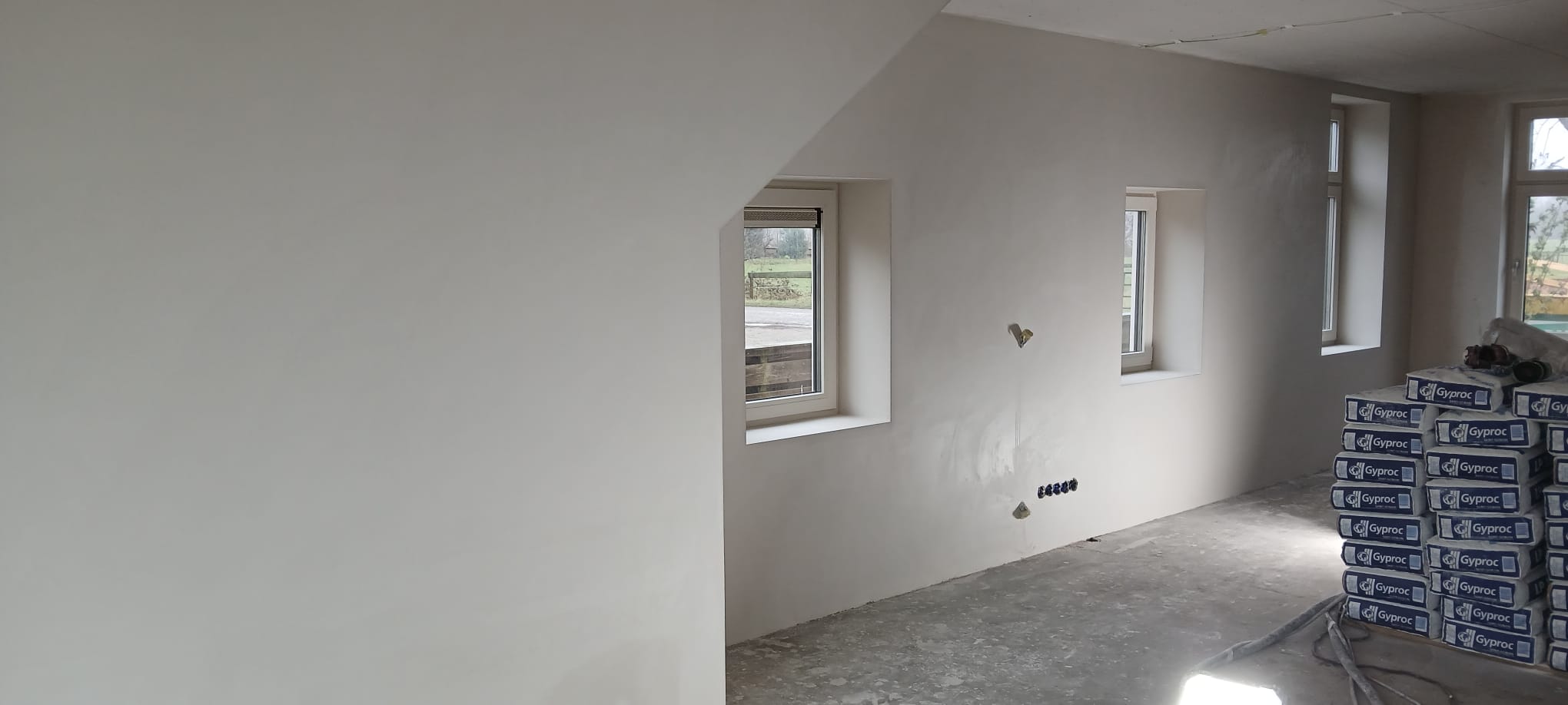 Behangklaar stucwerk door Stukadoorsbedrijf Huisman